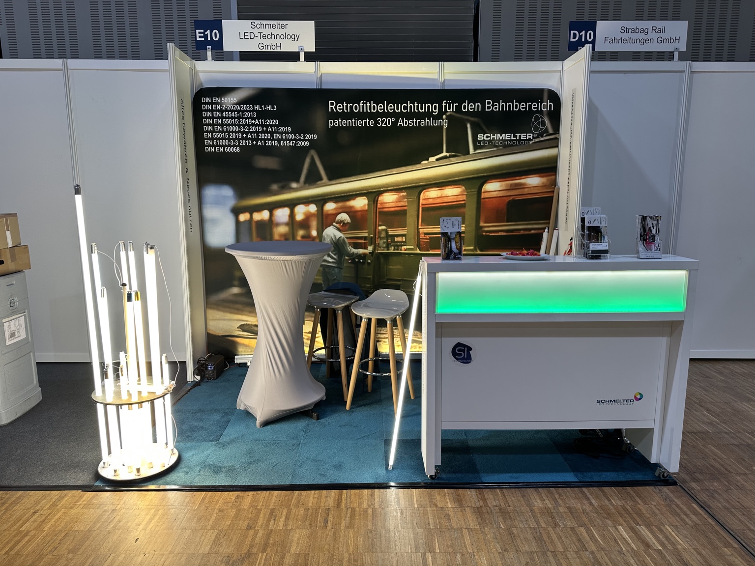 Schmelter Messestand beim Foro Ferroviario Berlín 2025